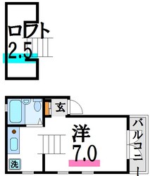 スリーサニーの物件間取画像